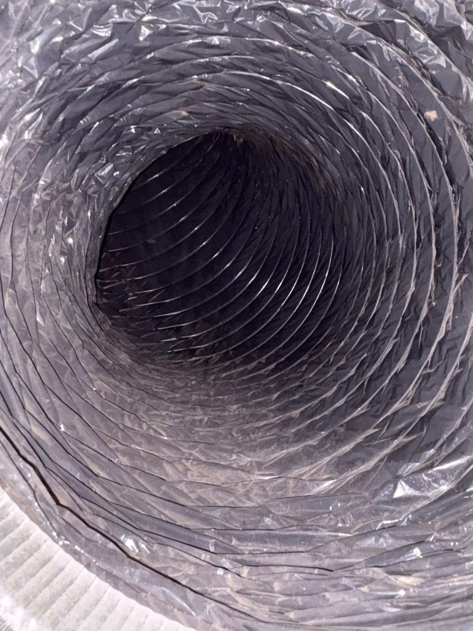 Dryer duct cleaning in Westport CT — after