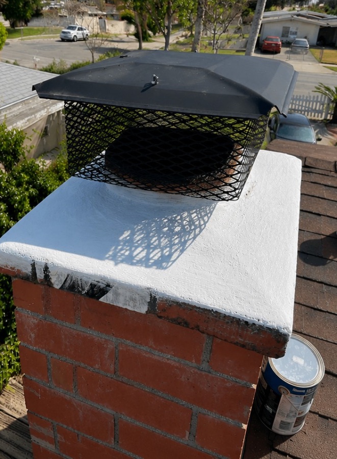 Chimney cap in Norwalk CT — after
