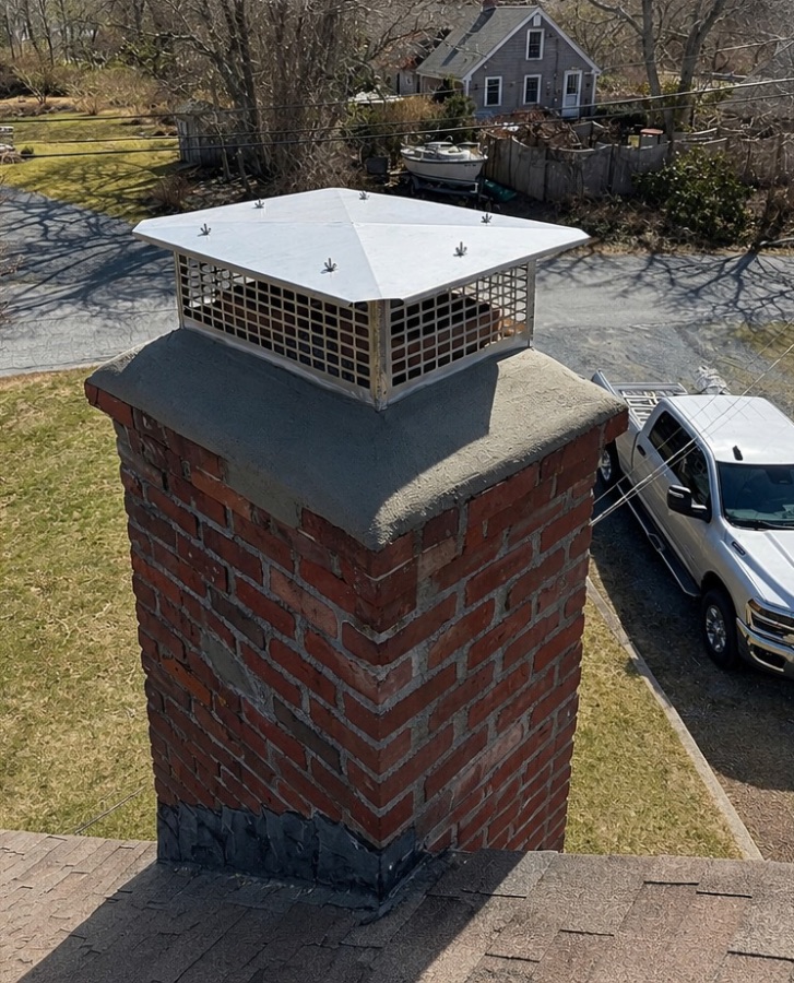 Cap & animal screen in Westport CT — after